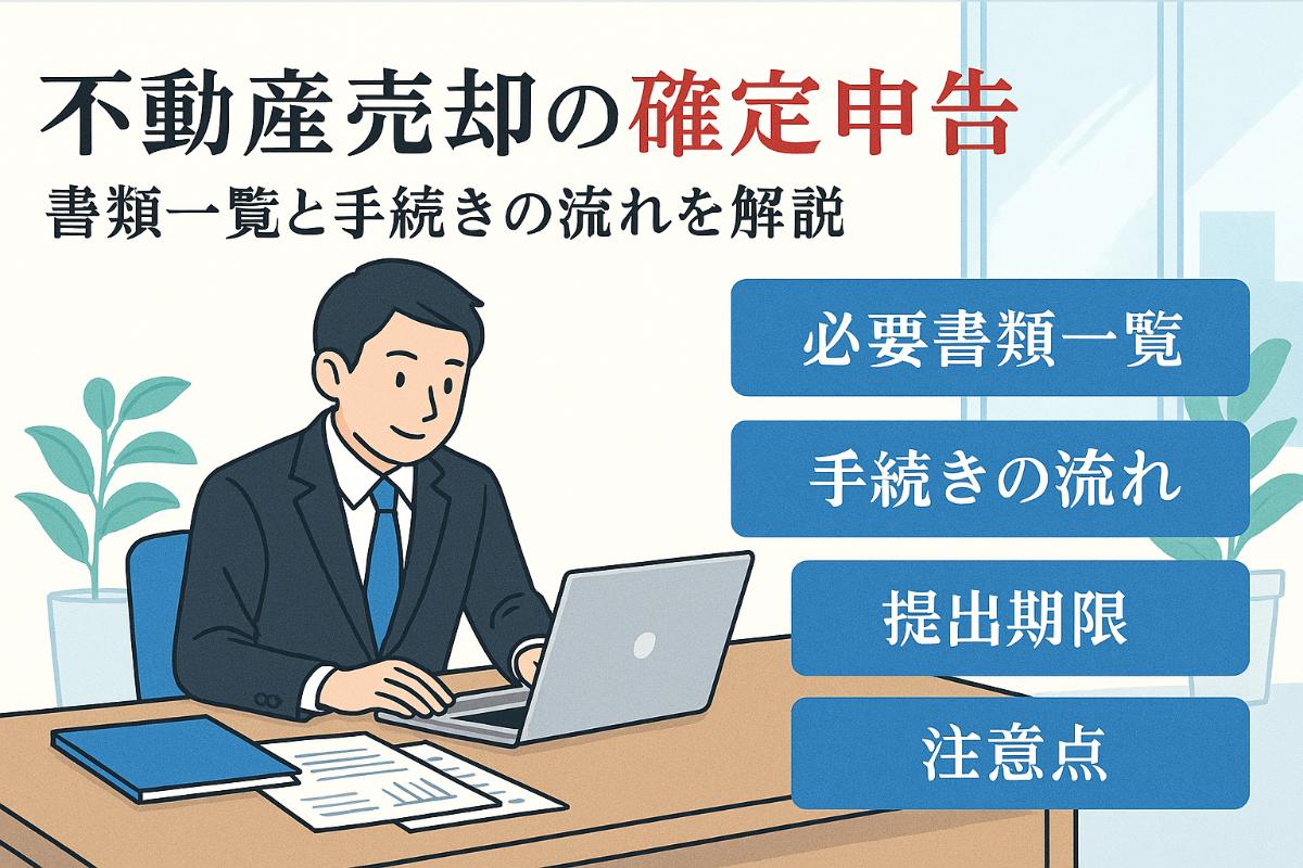 不動産売却の確定申告で必要な書類一覧と手続きの流れを徹底解説 | 熊本不動産買取センター