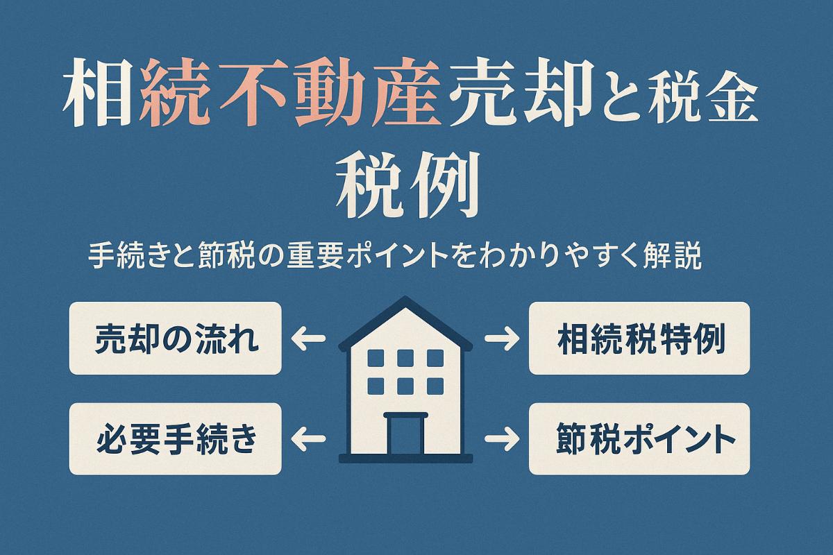 相続における不動産売却の流れと税金特例を徹底解説｜失敗しない手続きと節税ポイント | 熊本不動産買取センター